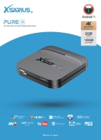 Xsarius Pure 4  Android 14 Mediaspeler
