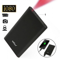 Spy camera powerbank met nachtvisie