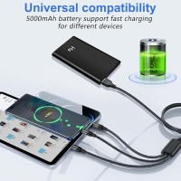 Spy camera powerbank met nachtvisie