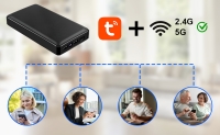 Professionele  HD WIFI spy camera Powerbank met Nachtvisie - Tuya app - 2.4 en 5ghz wifi !