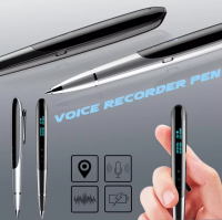 8GB Pen voice recorder mp3 speler  met geluidsdetectie en schermpje