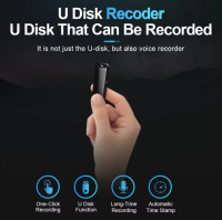 32GB voice recorder usb stick - 25 uur opnemen