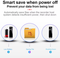 32GB voice recorder usb stick - 25 uur opnemen